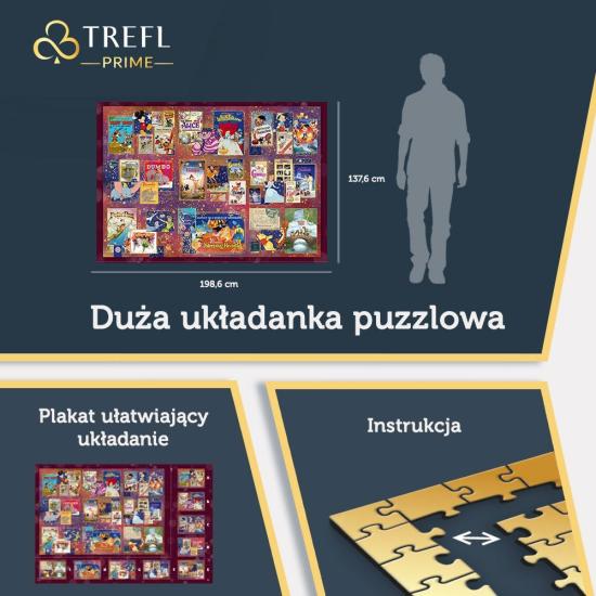 Puzzle Trefl Era De Ouro Da Disney de 13500 Pçs Puzzle Trefl Era De Ouro Da Disney de 13500 Pçs