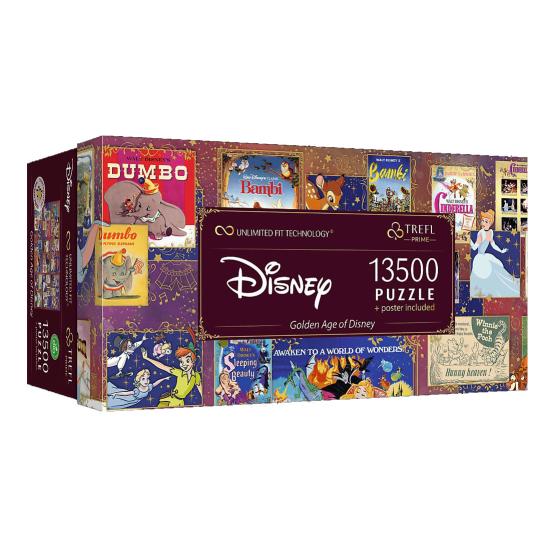 Puzzle Trefl Era De Ouro Da Disney de 13500 Pçs Puzzle Trefl Era De Ouro Da Disney de 13500 Pçs