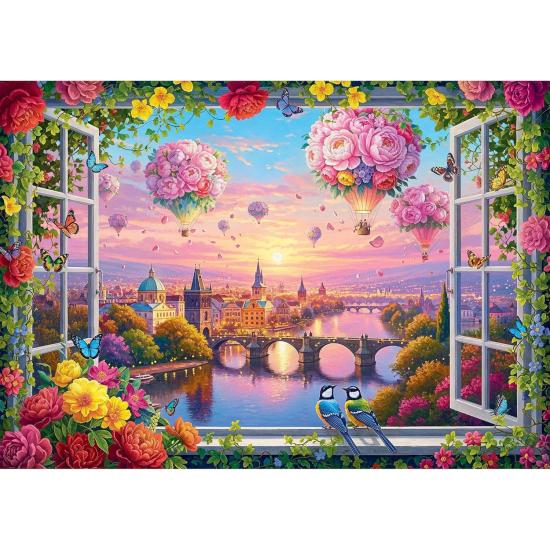 Puzzle Trefl O Amor Está no Ar 1000 Peças