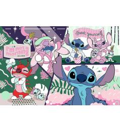 Puzzle Trefl A Dupla Cósmica Lilo Stitch XXL de 300 Peças