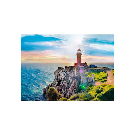 Puzzle Trefl  O Farol de Melagavi, Grécia de 1000 Peças