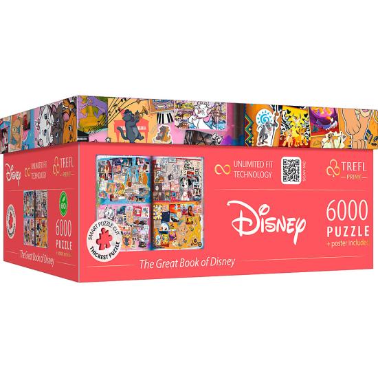 Puzzle Trefl O Grande Livro da Disney de 6.000 Peças