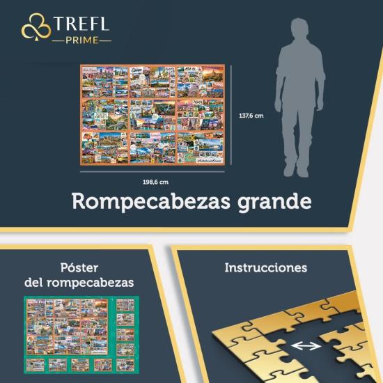 Puzzle Trefl A Jornada de Mil Milhas de 13500 Pçs