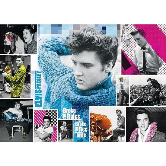 Puzzle Trefl Elvis Presley, Forever Young 1000 Peças