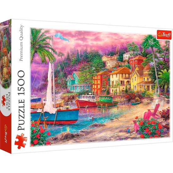 Puzzle Trefl Na Costa do Ouro de 1500 Peças