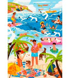 Puzzle Trefl No Calor da época de Férias 1000 Peças