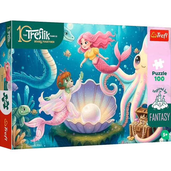 Puzzle Trefl Na Terra Das Sereias XXL de 100 Peças