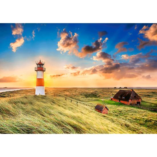 Puzzle Trefl Farol De List-Ost, Alemanha de 1000 Peças