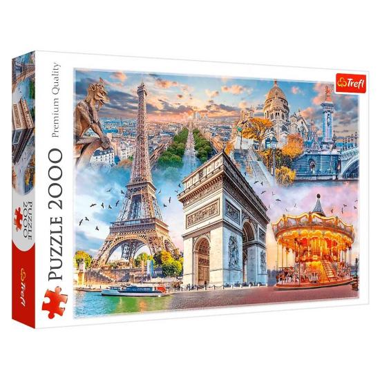 Puzzle Trefl Fim de Semana em París de 2000 peças