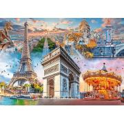 Puzzle Trefl Fim de Semana em París de 2000 peças