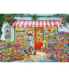 Puzzle Trefl Loja de Flores 1000 Peças