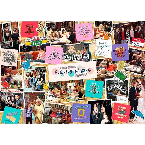 Puzzle Trefl Friends, Melhores momentos de 1000 Peças Puzzle Trefl Friends, Melhores momentos de 1000 Peças