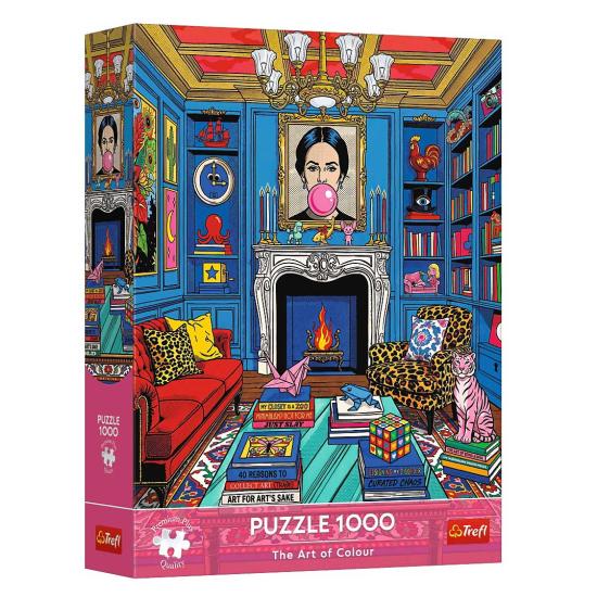 Puzzle Trefl Galeria de Arte Em Casa de 1000 Peças