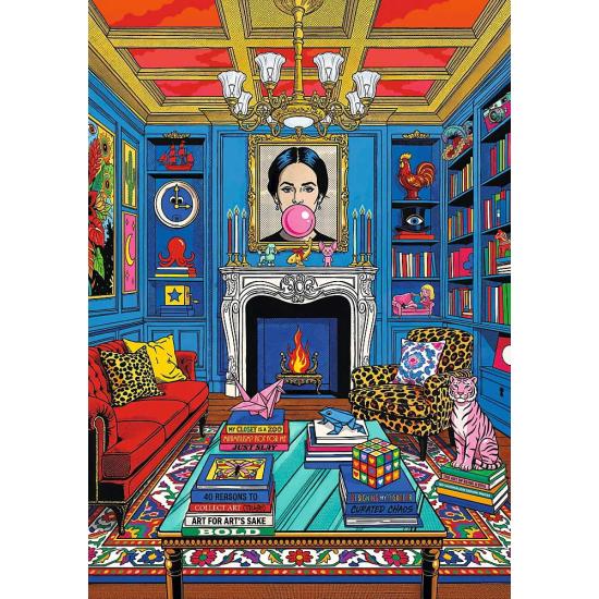 Puzzle Trefl Galeria de Arte Em Casa de 1000 Peças