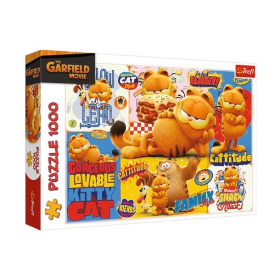 Puzzle Trefl Garfield 1000 Peças Puzzle Trefl Garfield 1000 Peças