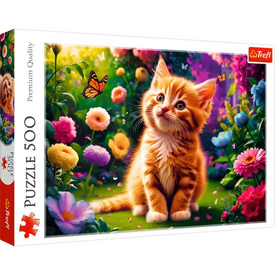 Puzzle Trefl Gatinho Fofo de 500 Peças