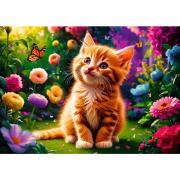 Puzzle Trefl Gatinho Fofo de 500 Peças