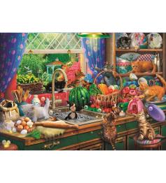 Puzzle Trefl Gatinhos Encrenqueiros 1000 Peças