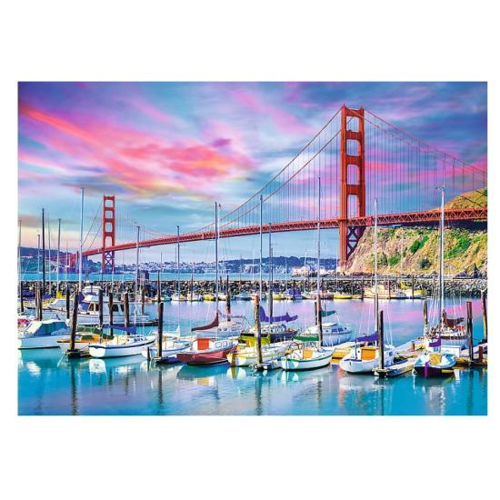 Trefl Puzzle Golden Gate, São Francisco 2000 peças