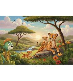 Puzzle Trefl Chitas XXL de 100 Peças