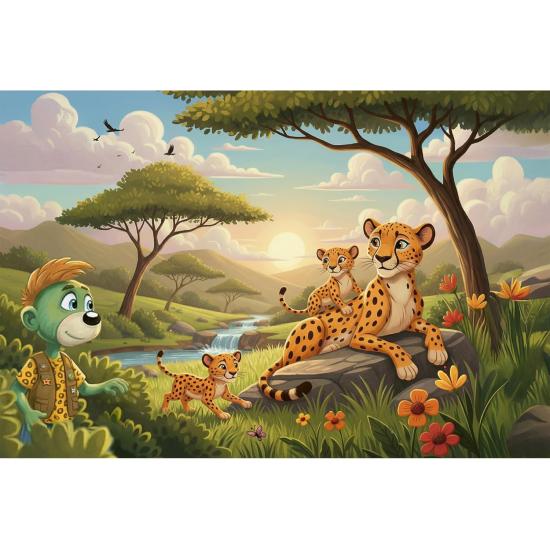 Puzzle Trefl Chitas XXL de 100 Peças