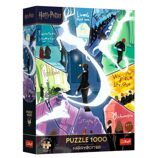 Puzzle Trefl Harry Potter Feitiços E Patronus de 1000 Peças