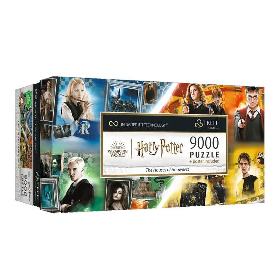 Puzzle Trefl Harry Potter As Casas De Hogwarts de 9000 Pçs