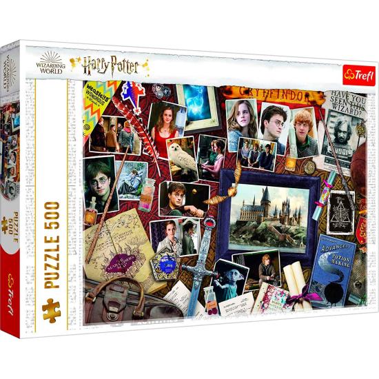 Puzzle Trefl Harry Potter Memórias de Hogwarts 500 Peças