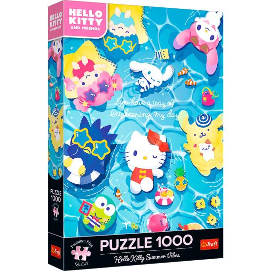 Puzzle Trefl Hello Kitty 1000 Peças