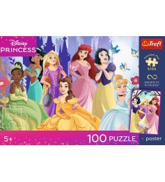 Puzzle Trefl Princesa Relaxando XXL de 100 Peças