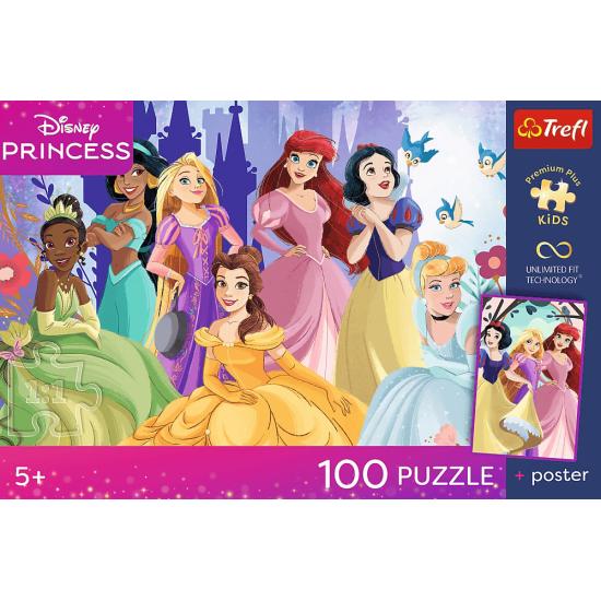 Puzzle Trefl Princesa Relaxando XXL de 100 Peças