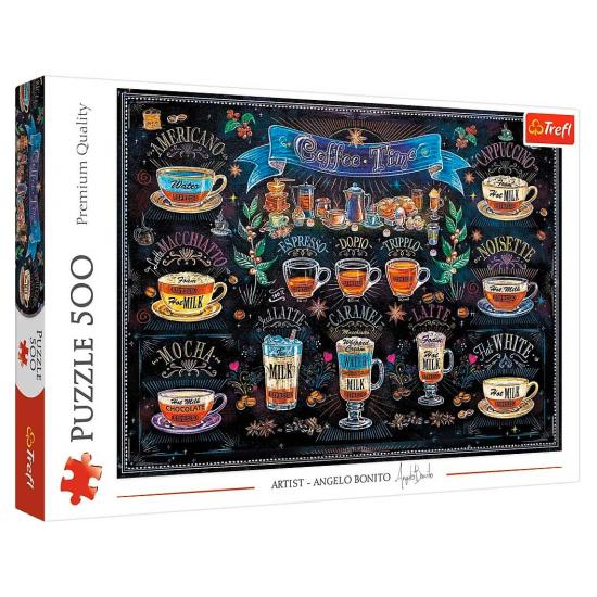 Puzzle Trefl Hora do Café de 500 Peças