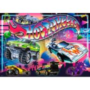 Puzzle Trefl Hot Wheels Dos Anos 80 de 500 Peças
