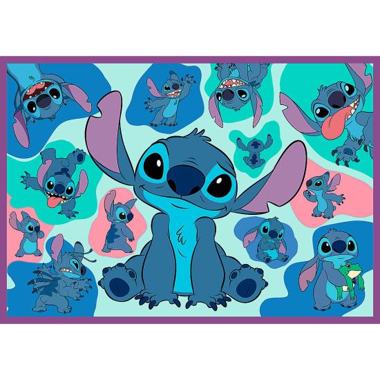 Puzzle Trefl Stitch Incrível XXL de 4x250 Peças