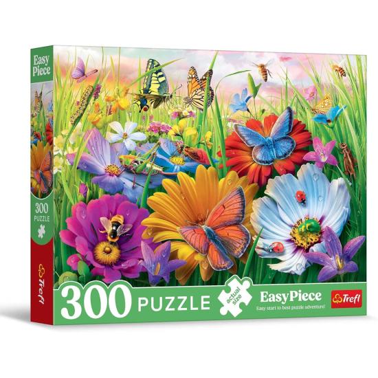 Puzzle Trefl Insetos no Prado XXL de 300 Peças