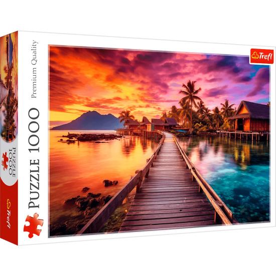 Puzzle Trefl Ilha paradisíaca 1000 Peça