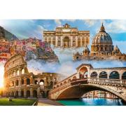 Puzzle Trefl Lugares Favoritos de Itália de 1500 Peças