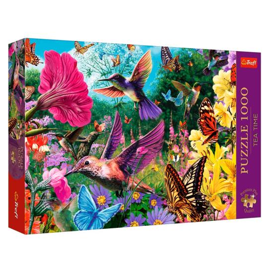 Puzzle Trefl Jardim Beija-Flor de 1000 Peças