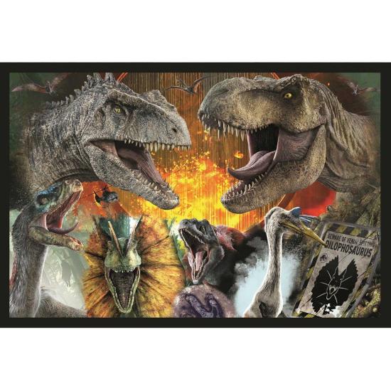 Puzzle Trefl Jurassic World Prehistoric XXL de 2 x 200 Peças