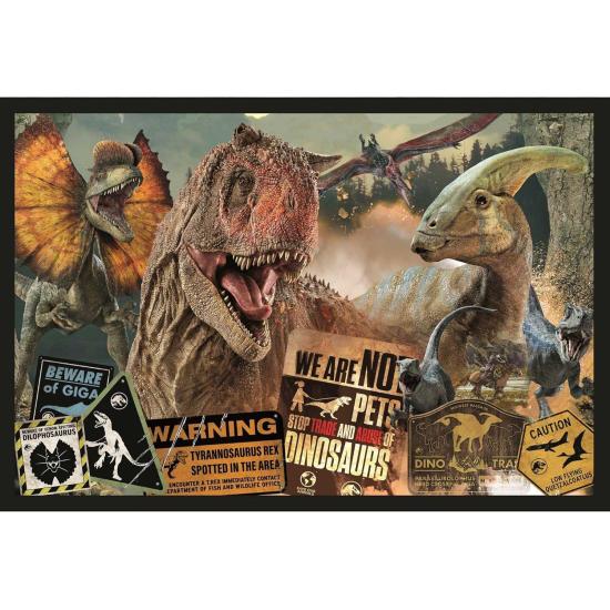 Puzzle Trefl Jurassic World Prehistoric XXL de 2 x 200 Peças