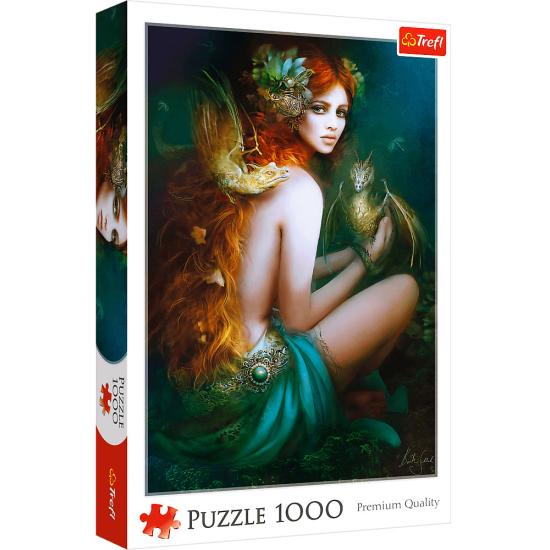 Puzzle Trefl Amigo dos Dragões de 1000 Peças