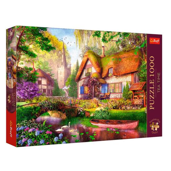 Puzzle Trefl A Cabana Da Floresta de 1000 Peças