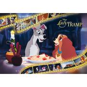 Puzzle Trefl A Dama e o Vagabundo 1000 Peças