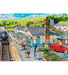 Puzzle Trefl A Estação Da Vila de 1000 Peças