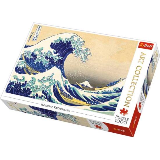 Puzzle Trefl A Grande Onda de 1000 Peças Puzzle Trefl A Grande Onda de 1000 Peças