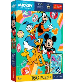 Puzzle Trefl Hora Do Ratinho Mickey de 160 Pçs