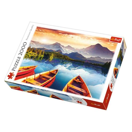 Puzzle Trefl Lago Cristalino de 2000 peças