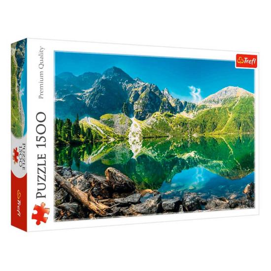 Puzzle Trefl Morskie Oko Lake, Polônia 1500 peças
