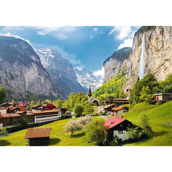 Puzzle Trefl Lauterbrunnen, Suíça de 3000 Peças Puzzle Trefl Lauterbrunnen, Suíça de 3000 Peças