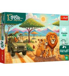Puzzle Trefl Leão XXL de 100 Peças